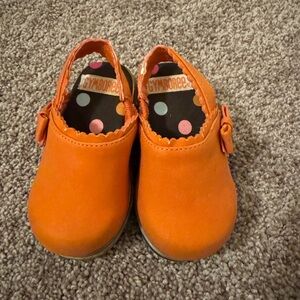 Gymboree Vibrant Orange Kids Dress Shoes